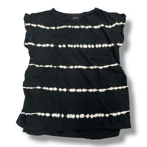 Women’s Isabel Maternity T-shirt Short Sleeve Black Size M